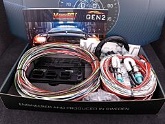 MaxxECU GEN2 TRACK + Johtosarja-aihiot, 2x LSU 5.2 Lambda