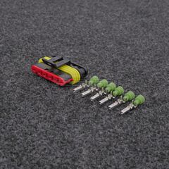 AMP Superseal 1.5 6-napainen Liitinsarja Naaras