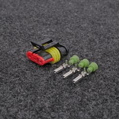 AMP Superseal 1.5 3-napainen Liitinsarja Naaras