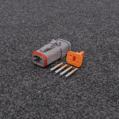 Deutsch DT 4-napainen Naaras (Socket) Liitinsarja