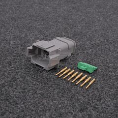 Deutsch DT 8-napainen Uros (Pin) Liitinsarja