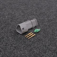 Deutsch DT 3-napainen Uros (Pin) Liitinsarja