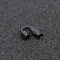 AN6-liitin 180-asteen kulmalla, PTFE (Teflon)-letkulle