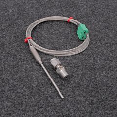 Suora Pakolämpöanturi 3mm/50mm, Kiinnitysnipalla