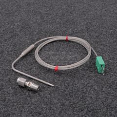 Taivutettu Pakolämpöanturi 3mm/75+30mm, Kiinnitysnipalla