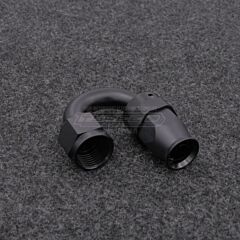 AN8-liitin 180-asteen kulmalla, PTFE (Teflon)-letkulle