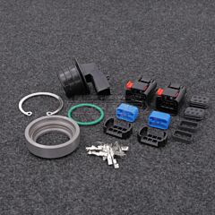 6-napainen Läpivientiliitin Teräksisellä Hitsauskauluksella