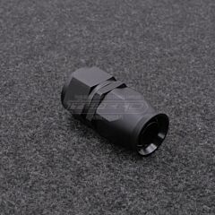 AN12-liitin Suora, PTFE (Teflon)-letkulle