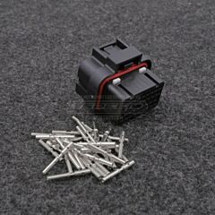 AMP / TE Superseal 1.0 34-napainen Code 2 Liitinsarja Solid Kontakteilla