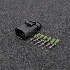 VW 1.5mm 6-napainen Liitinsarja Uros (LSU 4.9 Vastaliitin)