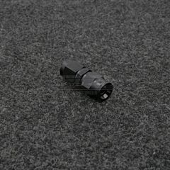 AN3-liitin suora, PTFE (Teflon)-letkulle