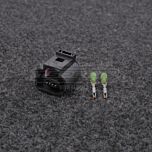 VW 1.5mm 2-napainen Liitinsarja Naaras