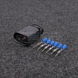 VW 2.8mm 6-napainen Liitinsarja Uros