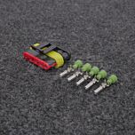 AMP Superseal 1.5 5-napainen Liitinsarja Naaras