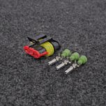 AMP Superseal 1.5 3-napainen Liitinsarja Naaras