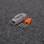 Deutsch DTM 4-napainen Naaras (Socket) Liitinsarja