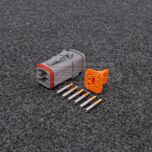 Deutsch DT 6-napainen Naaras (Socket) Liitinsarja