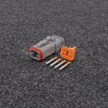 Deutsch DT 4-napainen Naaras (Socket) Liitinsarja