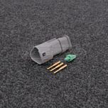 Deutsch DT 3-napainen Uros (Pin) Liitinsarja