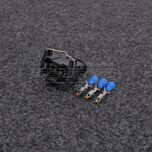 Bosch Jetronic 3-napainen Liitinsarja Naaras CODE II (M52 Trigger)