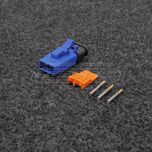 Amphenol ATM 3-napainen Sininen Naaras (Socket) Liitinsarja