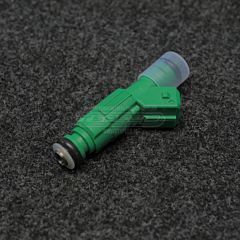 EV6, Bosch suutin, 443 cc, 12 Ohm,  E 20°, Jetronic liitin, O-O 61mm, kokonaispituus 74 mm, ("Green Giant")